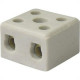 Conector Porcelana Morumbi 2 Polos - 6Mm Fixar Mp-176P - Kit C/10 Pecas Conector Porcelana Morumbi 2 Polos - 6Mm Fixar Mp-176P - Kit C/10 Pecas
