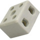 Conector Porcelana Morumbi 2 Polos - 6Mm Fixar Mp-176P - Kit C/10 Pecas Conector Porcelana Morumbi 2 Polos - 6Mm Fixar Mp-176P - Kit C/10 Pecas