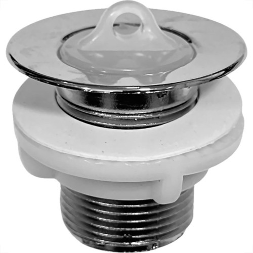 Valvula Pia Plastica Luconi Cromada - Kit C/25 Pecas