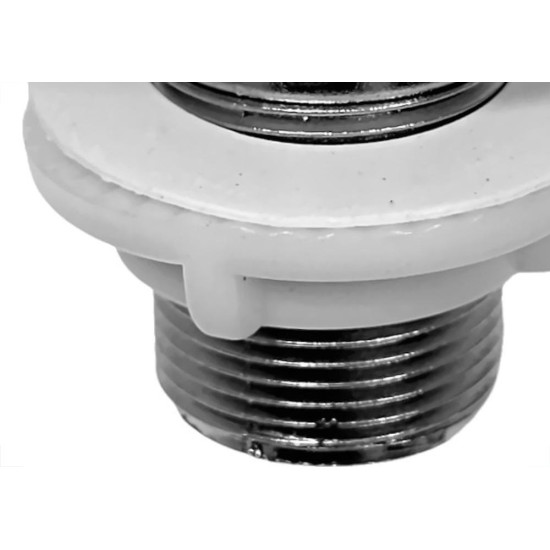 Valvula Pia Plastica Luconi Cromada - Kit C/25 Pecas