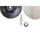 Adaptador Haste/Flange+Disco Borracha+Boina Mil Kits - M2 Adaptador Haste/Flange+Disco Borracha+Boina Mil Kits - M2