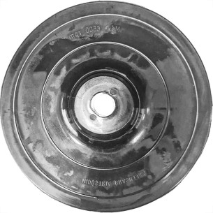 Disco Borracha Mil Kits Suporte Para Lixa 7'' Liso - M-10