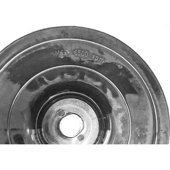 Disco Borracha Mil Kits Suporte Para Lixa 7'' Liso - M-10