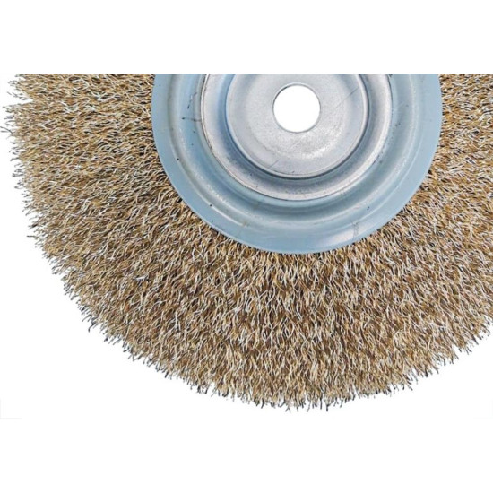 Escova De Aco Circular Mil Kits Aco Latonado 6'' X 3/4''X1/2'' - Cm41