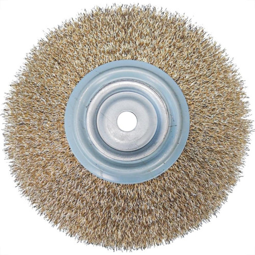 Escova De Aco Circular Mil Kits Aco Latonado 6'' X 1''X1/2'' - Cm43