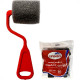 Rolo De Poliester Compel 4Cm - Kit C/12 Pecas Rolo De Poliester Compel 4Cm - Kit C/12 Pecas