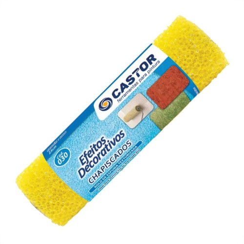 Rolo De Espuma Castor Texturizada 23Cm - 030 Rolo De Espuma Castor Texturizada 23Cm - 030