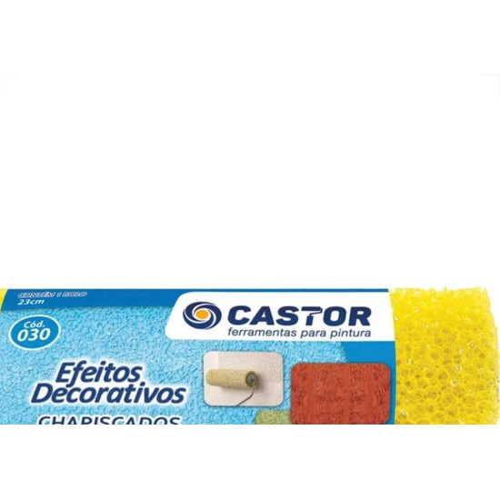 Rolo De Espuma Castor Texturizada 23Cm - 030 Rolo De Espuma Castor Texturizada 23Cm - 030