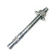 Chumbador. Fixador Ancora Pba 3/8'' X 3.1/2'' Com Porca - Kit C/25 Pecas