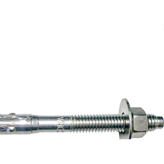 Chumbador. Fixador Ancora Pba 3/8'' X 3.1/2'' Com Porca - Kit C/25 Pecas
