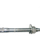 Chumbador. Fixador Ancora Pba 3/8'' X 3.1/2'' Com Porca - Kit C/25 Pecas