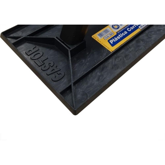 Desempenadeira Pvc Castor Corrugada 20 X 30Cm - 127