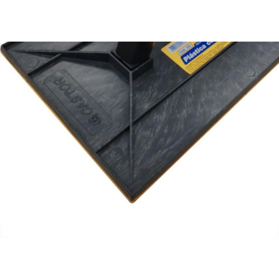 Desempenadeira Pvc Castor Com Borracha 12 X 22Cm - 023