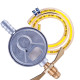 Regulador Gas Alianca Pequeno 1Kg/H Com Mangueira 0,80Cm - 505/01 Regulador Gas Alianca Pequeno 1Kg/H Com Mangueira 0,80Cm - 505/01