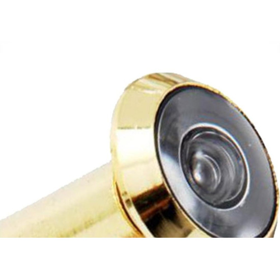 Visor Para Porta Brasfort Latao Dourado Visor Para Porta Brasfort Latao Dourado