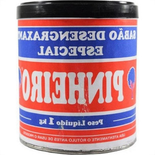 Desengraxante Pasta Pinheiro Pote 1Kg - Kit C/12 Pecas