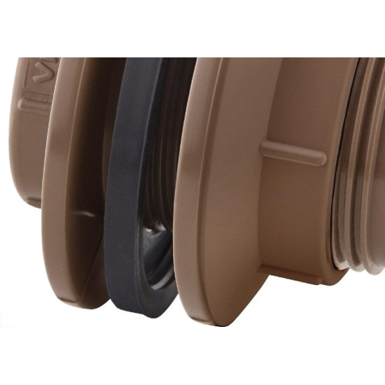 Adaptador Soldavel Com Flange Viqua 25Mm X 3/4'' - Kit C/5 Pecas