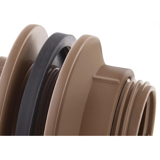 Adaptador Soldavel Com Flange Viqua 25Mm X 3/4'' - Kit C/5 Pecas