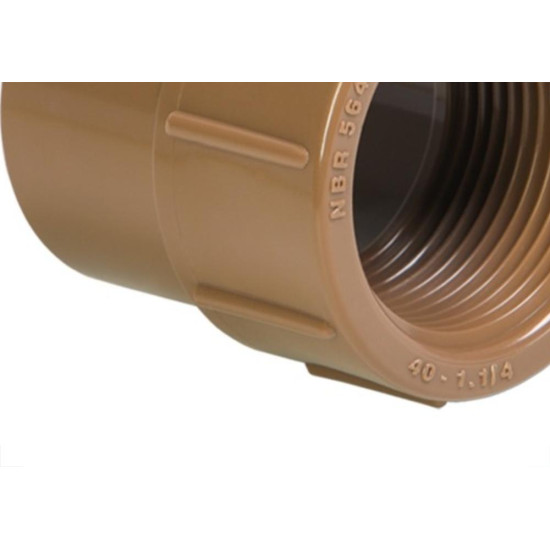 Luva Soldavel Com Rosca Krona 25Mmx1/2'' Lr - Kit C/50 Pecas