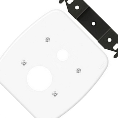 Placa Conjunto Fame Blanc 4X4 F-58 - 1 Tomada + 1 Furo - 979 - Kit C/10 Pecas Placa Conjunto Fame Blanc 4X4 F-58 - 1 Tomada + 1 Furo - 979 - Kit C/10 Pecas