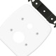 Placa Conjunto Fame Blanc 4X4 F-58 - 1 Tomada + 1 Furo - 979 - Kit C/10 Pecas Placa Conjunto Fame Blanc 4X4 F-58 - 1 Tomada + 1 Furo - 979 - Kit C/10 Pecas