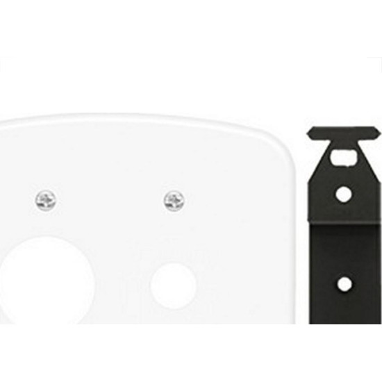 Placa Conjunto Fame Blanc 4X4 F-58 - 1 Tomada + 1 Furo - 979 - Kit C/10 Pecas Placa Conjunto Fame Blanc 4X4 F-58 - 1 Tomada + 1 Furo - 979 - Kit C/10 Pecas
