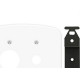 Placa Conjunto Fame Blanc 4X4 F-58 - 1 Tomada + 1 Furo - 979 - Kit C/10 Pecas Placa Conjunto Fame Blanc 4X4 F-58 - 1 Tomada + 1 Furo - 979 - Kit C/10 Pecas