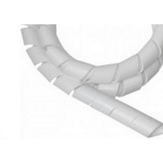 Organizador De Fios Overtime Japones 10Mm 3/8''X1M Branco Organizador De Fios Overtime Japones 10Mm 3/8''X1M Branco