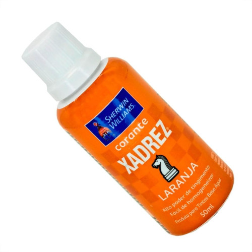 Corante Para Tinta Xadrez Laranja (50Ml) - Kit C/12 Pecas Corante Para Tinta Xadrez Laranja (50Ml) - Kit C/12 Pecas
