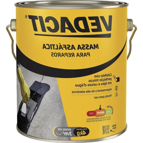 Otto Vedacit Massa Asfaltica Carbolastico - 4Kg. Otto Vedacit Massa Asfaltica Carbolastico - 4Kg.