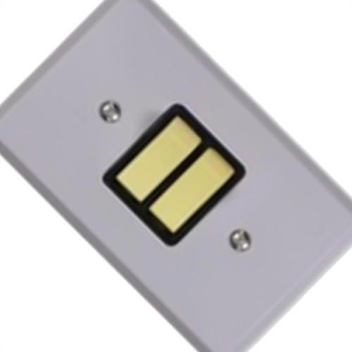 Conjunto Ilumi Cinza Com Placa 2 Simples - 1318 Conjunto Ilumi Cinza Com Placa 2 Simples - 1318
