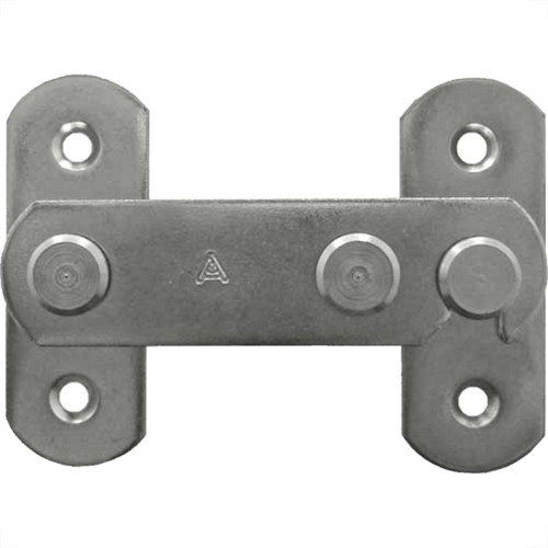 Fecho Para Janela Alianca Niquelado 75Mm - 81110 - Kit C/10 Pecas Fecho Para Janela Alianca Niquelado 75Mm - 81110 - Kit C/10 Pecas