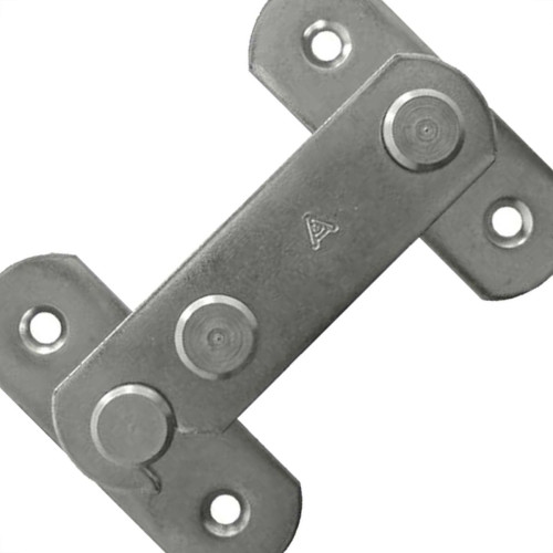 Fecho Para Janela Alianca Niquelado 75Mm - 81110 - Kit C/10 Pecas Fecho Para Janela Alianca Niquelado 75Mm - 81110 - Kit C/10 Pecas