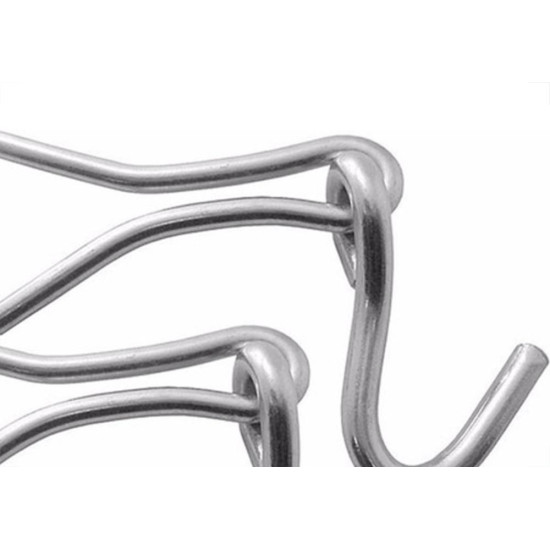 Gancho Para Rede Chumbar Alianca 1374/2 Zi - Zincado (Caixa Com 10 Pares) - Kit C/10 Pares Gancho Para Rede Chumbar Alianca 1374/2 Zi - Zincado (Caixa Com 10 Pares) - Kit C/10 Pares