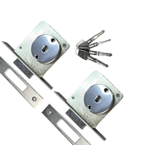 Trava Quadrupla Gold Cromada Dupla 1140E Par Trava Quadrupla Gold Cromada Dupla 1140E Par
