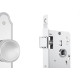 Fechadura Stam Banheiro Inox Bola - 823/02
