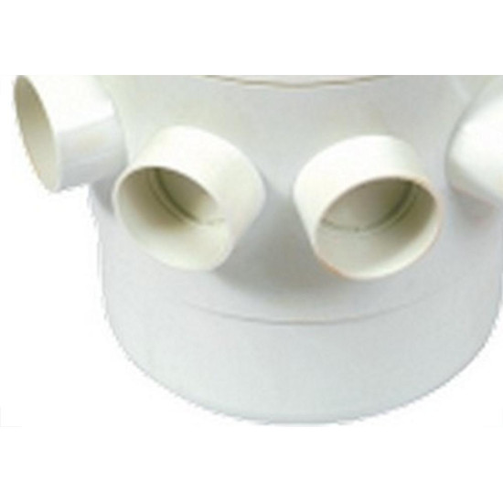 Caixa Sifonada Herc 15X15 Redonda Branca