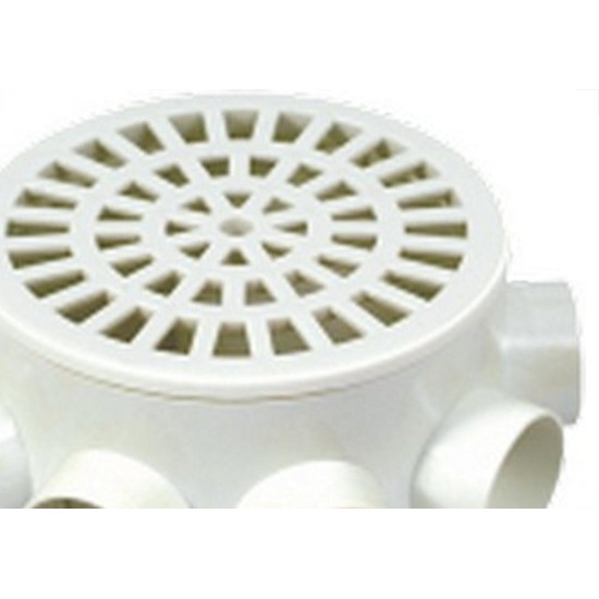 Caixa Sifonada Herc 15X15 Redonda Branca