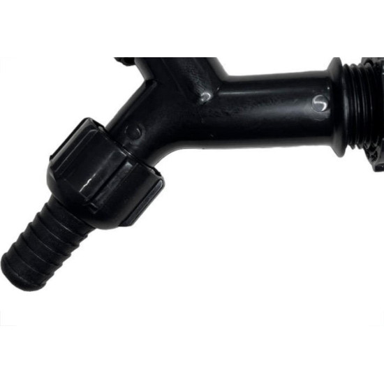 Torneira Jardim Abs Herc 1128 - 1/2'' E 3/4'' Preta Torneira Jardim Abs Herc 1128 - 1/2'' E 3/4'' Preta