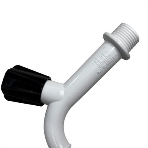 Torneira Tanque Abs Herc 10Cm - 1/2'' - Kit C/12 Pecas