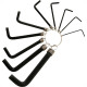 Chave Allen Jogo Brasfort 1/16'' X3/8'' Com 10 Pecas - 8288 Chave Allen Jogo Brasfort 1/16'' X3/8'' Com 10 Pecas - 8288