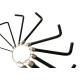 Chave Allen Jogo Brasfort 1/16'' X3/8'' Com 10 Pecas - 8288 Chave Allen Jogo Brasfort 1/16'' X3/8'' Com 10 Pecas - 8288