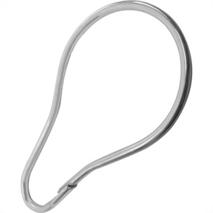 Gancho Para Cortina Tipo Pera Sao Raphael Zincado 1,8 X25Mm Gancho Para Cortina Tipo Pera Sao Raphael Zincado 1,8 X25Mm