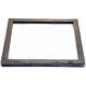 Porta Grelha Ferro Fundido Quadrada 25X25 Porta Grelha Ferro Fundido Quadrada 25X25