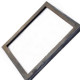 Porta Grelha Ferro Fundido Quadrada 25X25 Porta Grelha Ferro Fundido Quadrada 25X25