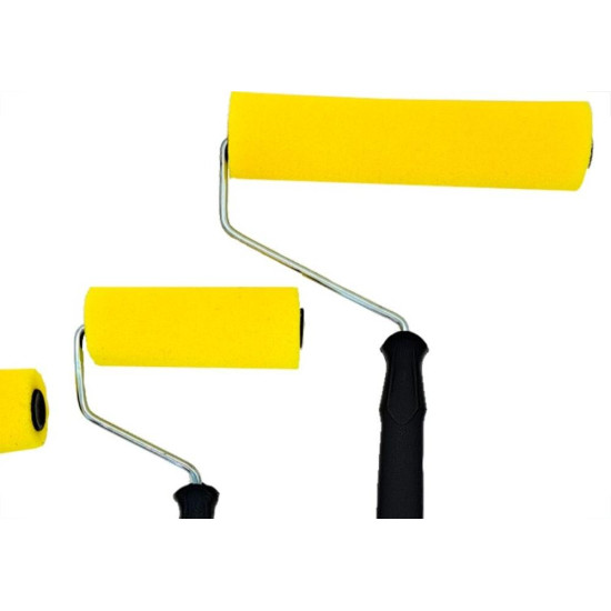 Rolo De Espuma Compel Kit Com 3 Pecas (5/9/15Cm) - Kit C/5 Jogos Rolo De Espuma Compel Kit Com 3 Pecas (5/9/15Cm) - Kit C/5 Jogos