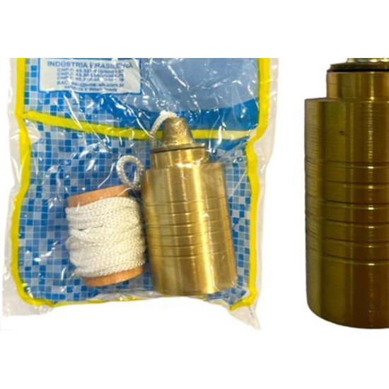 Prumo Pedreiro Emavah Profissional Leve No.5 - 300G Prumo Pedreiro Emavah Profissional Leve No.5 - 300G