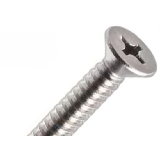 Parafuso Auto Atarraxante Inox Chata Philips Jomarca 3,9 X 22Mm - Kit C/2 Centos