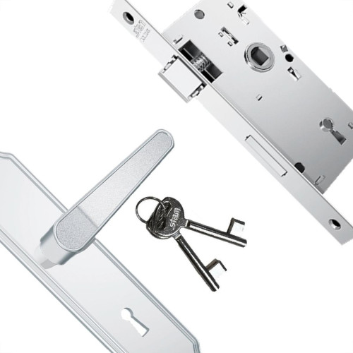 Fechadura Stam Interna Inox Alavanca - 813/03 Fechadura Stam Interna Inox Alavanca - 813/03