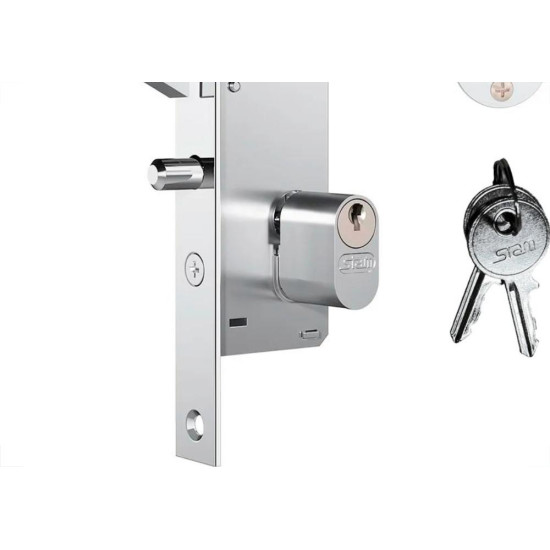 Fechadura Stam Bico De Papagaio Inox 901